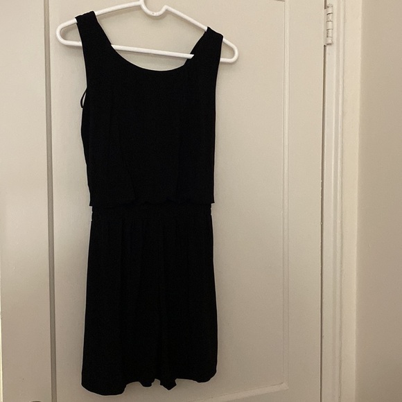 emma and michele black romper with belt size: S - Picture 6 of 8